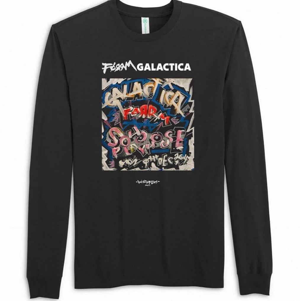 FORRM GALACTICA Long Sleeve Organic Cotton T-Shirts